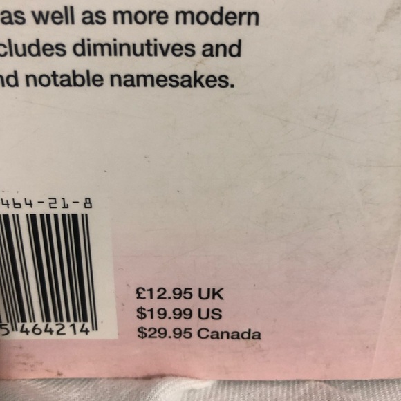 Baby names book - Picture 4 of 4